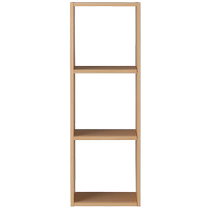 MUJI modular wooden frame 3-layer basic set OA white oak style
