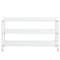 MUJI Steel Combination Rack Steel Shelf Set Storage Rack Metal