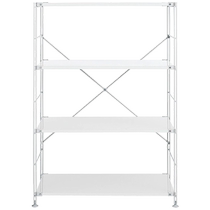 MUJI Steel Combination Rack Steel Shelf Set Wide Storage Rack Metal