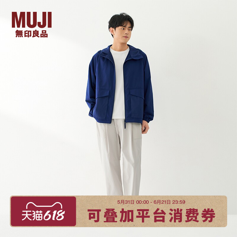 Muji Men's Water-Resistant Uv Protection Jacket Men's Outerwear Spring 2026 Muji Men's Water-Resistant Uv Protection Jacket Men's Outerwear Spring 2026