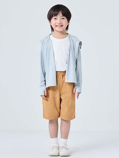 MUJI MUJI protection UV pour enfants plus âgés veste cape cool protection solaire pour enfants