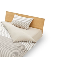 Бежевые горизонтальные полосы стиль листа