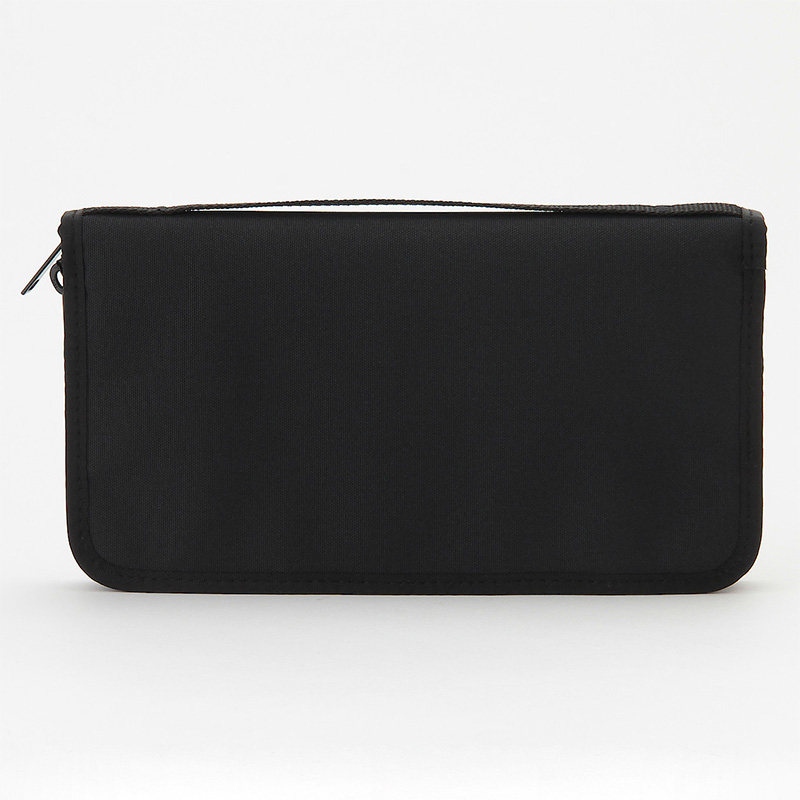 MUJI polyester fiber passport holder with transparent inner bag driver's license travel document passport This card bag-Taobao