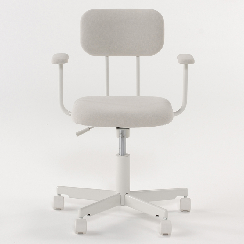 Muji Armrest Cover Set for Work Chair/Grey