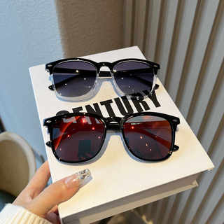 网红偏光太阳眼镜男女潮开车驾驶防紫外线炫彩反光墨镜情侣款出游