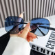 Sunglasses for Men Summer 2023 New Metal Large Frame Face Covering Polarized Glasses Retro Round Driving Sunglasses for Women