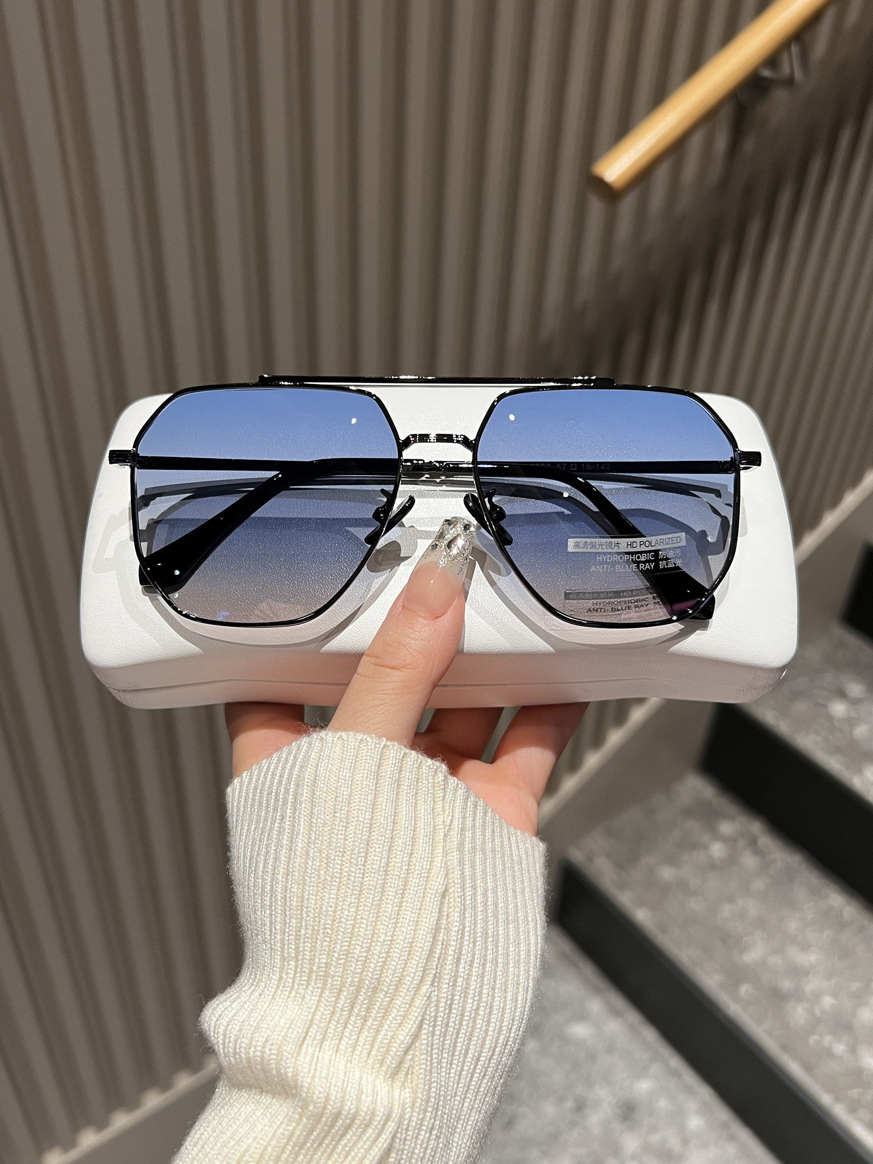 Day and Night Dual-Use Polarized Sunglasses for Men, Trendy Driving Glasses, Color-Changing Sunglasses, Fishing, Anti-Blue Light, Anti-Ultraviolet