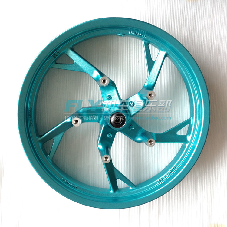 CFMOTO gió xuân nguyên bản phụ tùng xe máy 150NK bánh trước 辋 CF150-3 phiên bản giới hạn bánh trước trung tâm vòng thép màu xanh vành xe honda dream