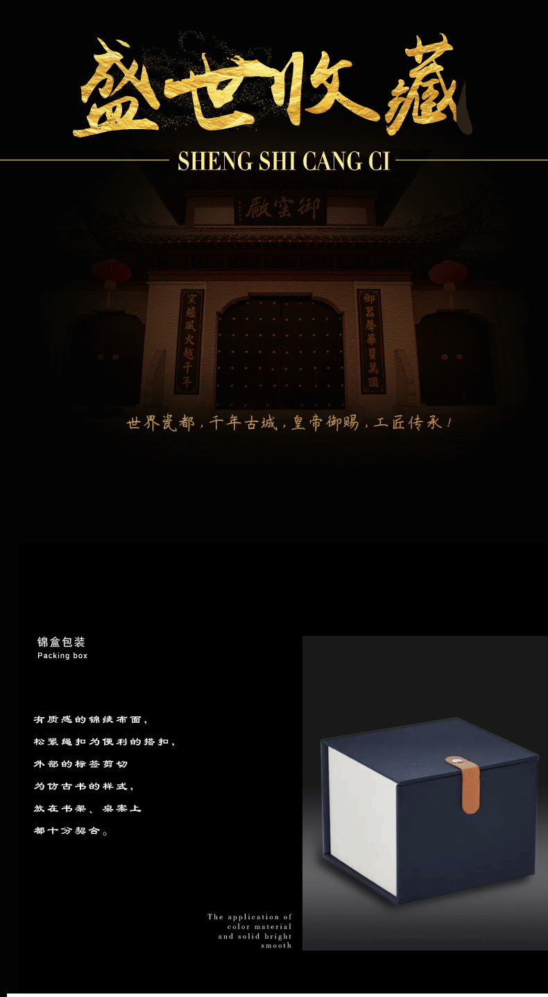 His affection new one product Wang Chenfeng ancient flora cup of jingdezhen ceramic sample tea cup "women 's CPU master of blue and white porcelain cup