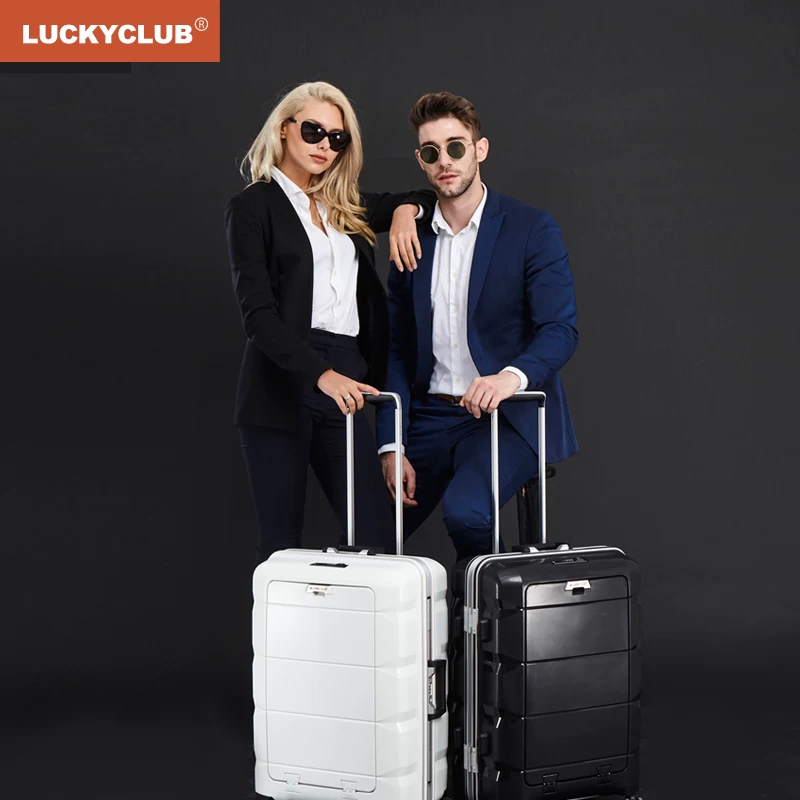Универсальный чемодан Lucky Club, коробка для путешествий, 20 дюймов
