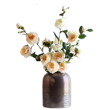 Моделирование новая китайская ретро -шелковая ткань чай цветок поддельный цветочный дом модель дома крыльца гостиная цветочные художественные украшения украшения в целом