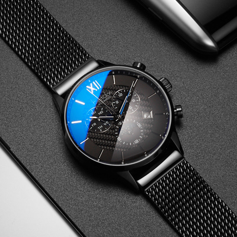 Bangton Men's Watch Mechanical Watch Men's Waterproof Steel Band High-quality Top Ten Blu-ray Luminous Sports Brand Men's Watches