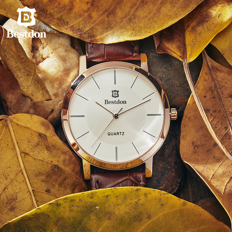 Bangton watch men and women waterproof couple watch student Korean version simple retro personality fashion trend belt quartz watch