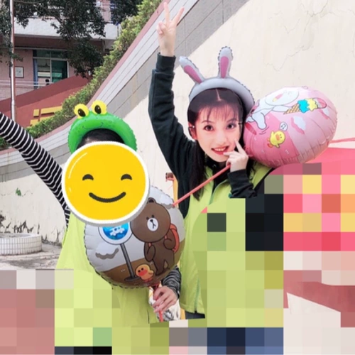 Детские шпильки для волос для детского сада, заколка для волос, мультяшный ободок, вечернее платье, воздушный шар, с медвежатами, подарок на день рождения