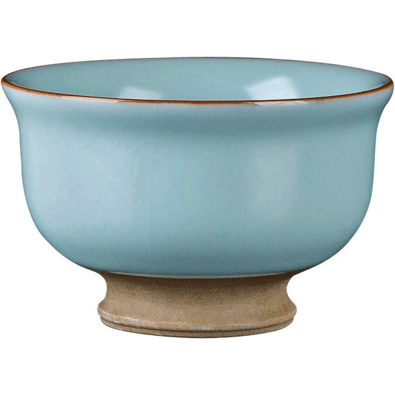 Your up kung fu tea cups personal special master cup single CPU jingdezhen ceramic tea ice crack, single sample tea cup