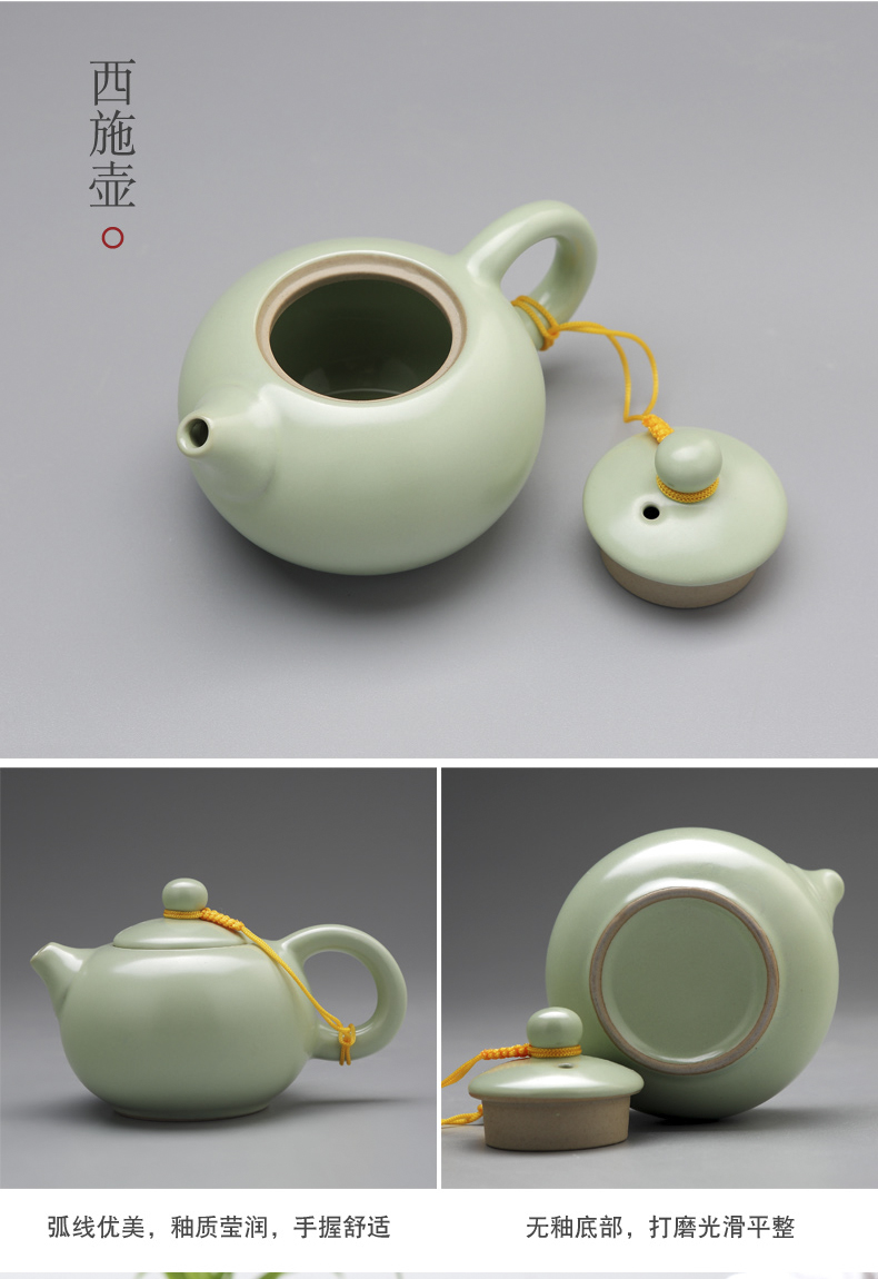 Jingdezhen your up porcelain tea sets contracted kung fu tea set home sitting room tea cup teapot small cups