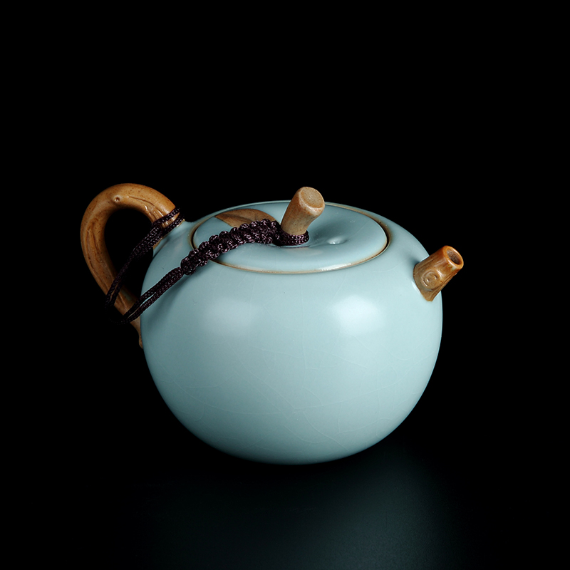 Hongying your up crack tea pot lid bowl of Chinese ceramic cups kung fu tea set the home office to receive a visitor