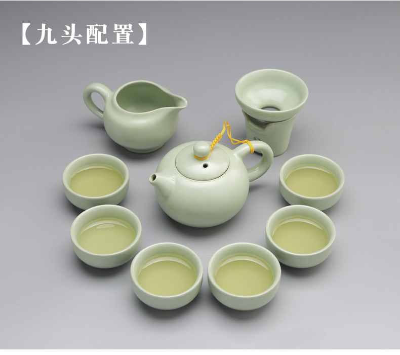 Jingdezhen your up porcelain tea sets contracted kung fu tea set home sitting room tea cup teapot small cups