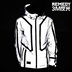 REMEDY nguyên bản mùa thu và mùa đông Áo khoác phản quang 3M in áo gió trùm đầu áo len áo gió hoodie Áo gió