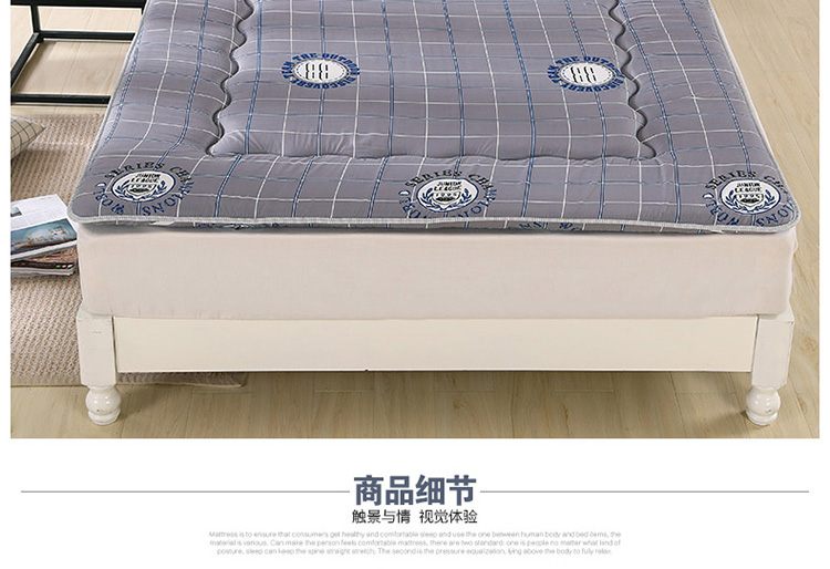 Có thể gập lại nệm tatami mat 1,2 1,35 đơn hoặc kép ngủ ký túc xá 0.9m trên 1,5 / 1,8 m - Nệm nệm giá kho