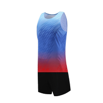 Track and field suit suit for male and female sports students training suit physical examination vest competition suit sports marathon running suit customization