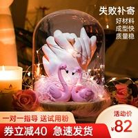 Маска для рук для влюбленных, трехмерная модель рук на день Святого Валентина, сувенир подходит для мужчин и женщин ручной работы, «сделай сам», 3D, подарок на день рождения