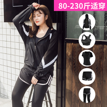  Yoga jacket womens zipper cardigan autumn quick-drying slim-fitting stand-up collar slim fitness clothes long-sleeved sports top