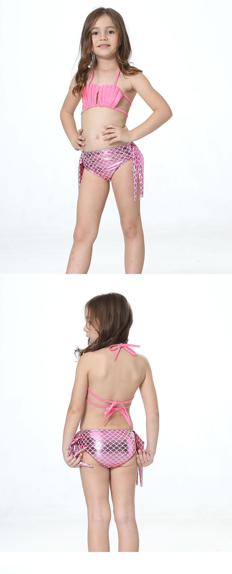 Nàng tiên cá đuôi công chúa với bộ chân váy spa bộ đồ bơi trẻ em bikini bé bộ đồ bơi cho bé gái