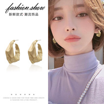 BQ lazy French earrings 2020 new fashion drop earrings female long temperament wild net red retro port wind earrings earrings