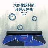 Texas Hold'em Polynut Pult Table Clate Clate Latch Dice Sica Black Jie Kack Table Pad Games Games