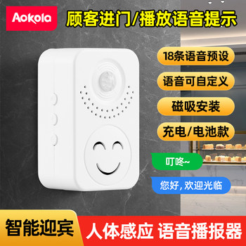 Welcome to the Sensor-Activated Entrance Supermarket Doorbell with Voice Prompts, Store Welcome Doorbell, and Store Entry Alarm