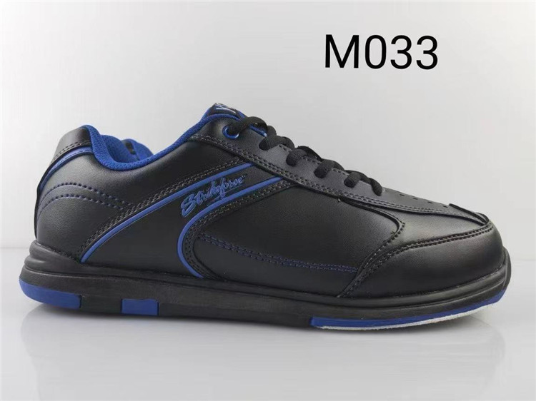 Foreign trade original single tail men professional bowling shoes anti - slip solid cocktail 41 5 yards 36 yards