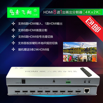 SCO 4KHDMI8 in 1 Out of Screen Dnf Underground City Multi-opening 8-way display 8-way picture divider