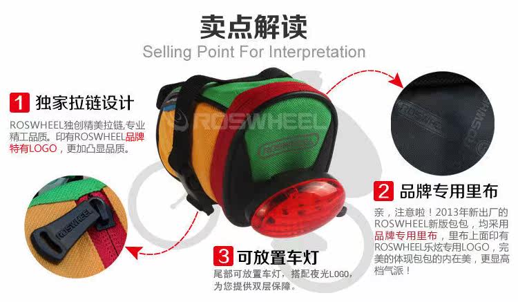 Sacoche pour vélo ROSWHEEL - Ref 2219061 Image 51