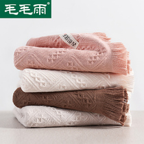 fur tassel gauze towel pure cotton facial wash household absorbent soft couple facial towel pure cotton adult