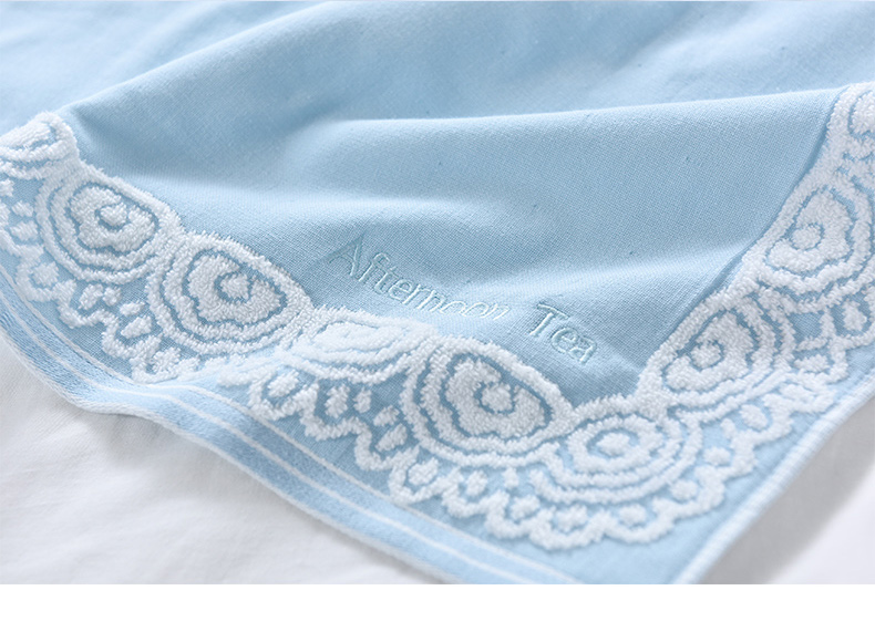 Khăn bông 100% cotton mềm mại thân thiện với người lớn cao cấp Châu Âu cặp vợ chồng nhà mùa hè thoáng khí - Khăn gối vỏ gối