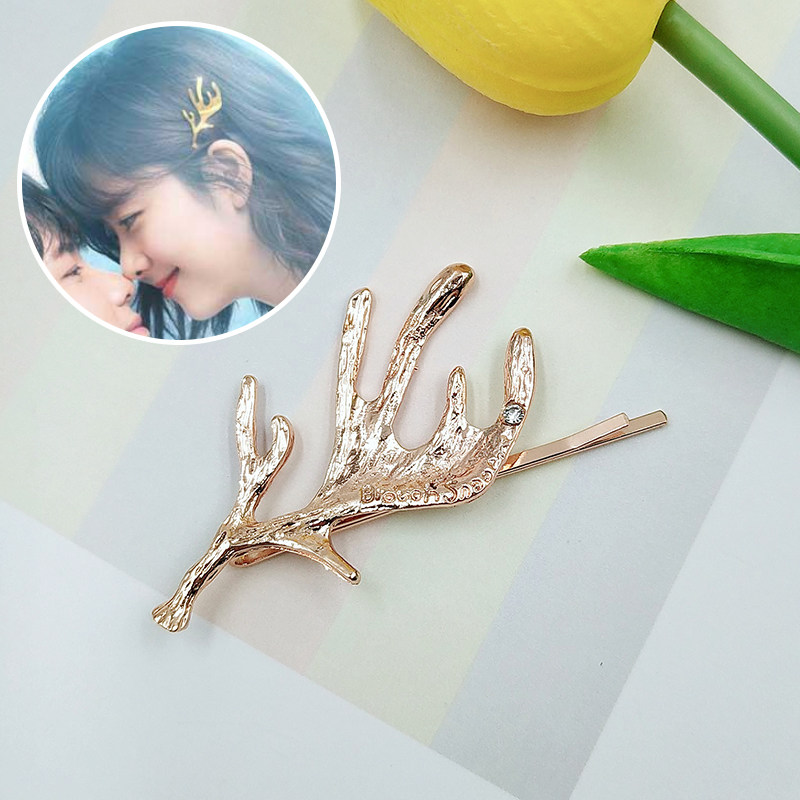 Cloud Dove hairpin Hairpin Netting Red side Lipped Sea Clip Individuality with Scratch-free Hairpin Temperament Shatter and Divine Instrumental Head Accessories