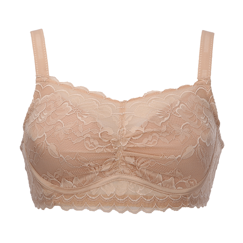 Postoperative prosthetic bra, anti-exposure tube bra, push-up back-beautiful lace women's underwear
