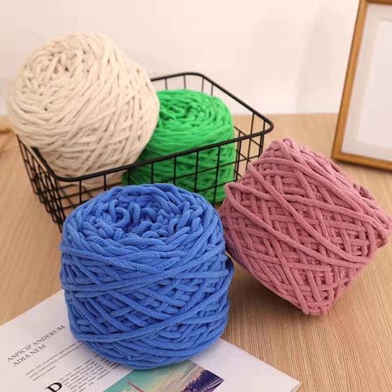 3.3 Two large groups of ice strips, handmade diy materials, crochet hook slippers, men's and women's woven scarves, soft and thick wool balls