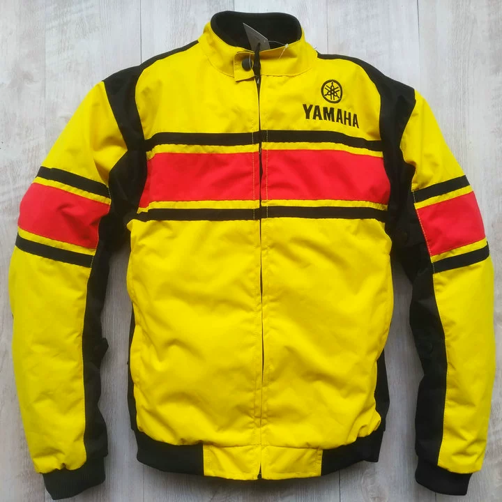 Bốn mùa mới đua xe máy Yamaha phù hợp đầu máy xe lửa ngoài trời bảo vệ chống rơi thiết bị áo khoác chống gió - Xe máy Rider thiết bị
