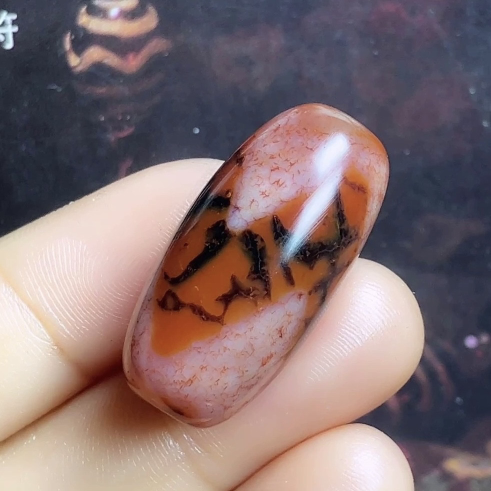 老料藏红虎牙天珠，神秘魅力何在？✨-手饰-淘宝好物网