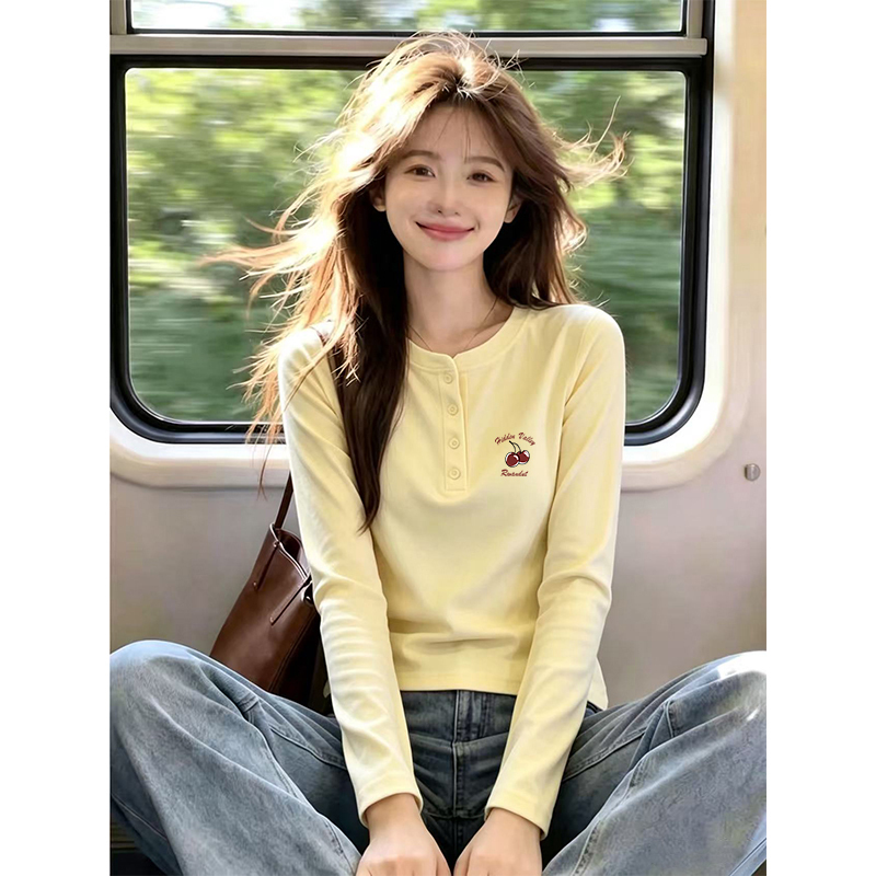 Unique, Beautiful, and Stunning Tops for Women, Early Autumn 2026 New Style, Slimming Shirts, Winter Inner Wear, Long-Sleeved T-Shirts
