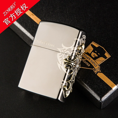 Оригинальная ветрозащитная медная креативная ретро зажигалка на керосине