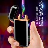 Креативная ветрозащитная зажигалка с usb-зарядкой, мужская фотография, делается под заказ, подарок на день рождения