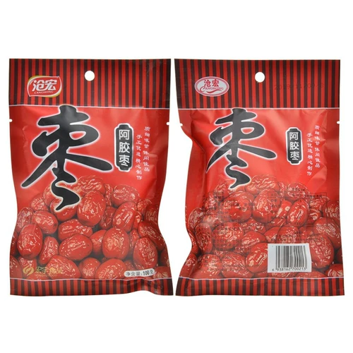 沧宏 Ejiao датируется без ядерного Ajuer vanade 100g Jube Red Dates, специализированные красные фрукты сушеные фрукты.