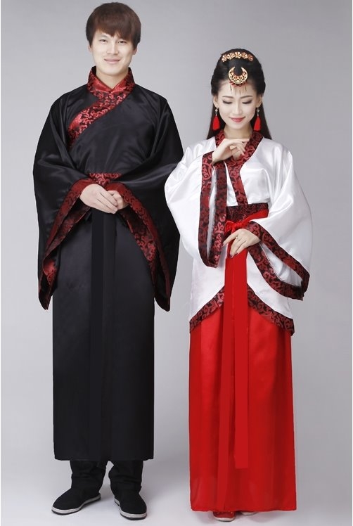 Kiểu Trung Quốc Trung Quốc Han đám cưới váy gió của Trung Quốc vài chiếc váy cưới dressred đỏ cổ váy kẻ bắt nạt cũ gió chàng trai trẻ được cải thiện chiếc váy cưới