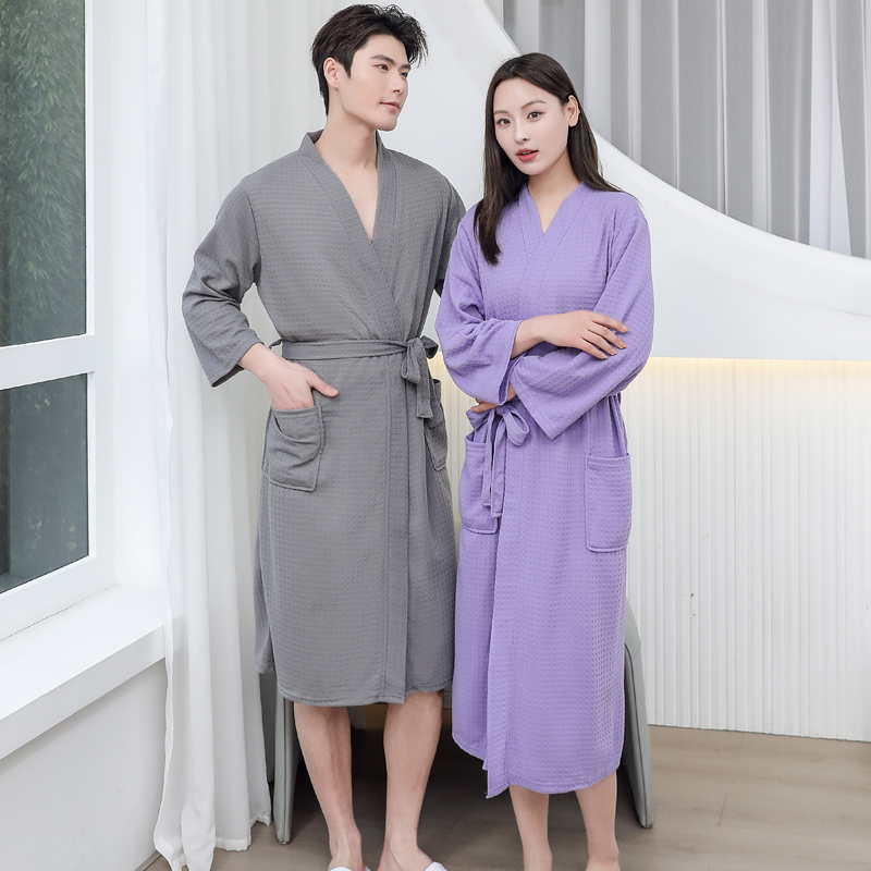 Men's Bathrobe, Women's Summer Thin Robe, Couple's Quick-Drying Hotel Bathrobe, 2026 New Style Bathing Absorbent Sleepwear Bath Towel Men's Bathrobe, Women's Summer Thin Robe, Couple's Quick-Drying Hotel Bathrobe, 2026 New Style Bathing Absorbent Sleepwear Bath Towel