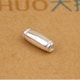 Larry Smith Tube Beads Tube Beads Solid Silver Beads 925 Sterling Silver DIY Necklace Accessories Handmade Silver Jewelry