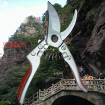 Taiwan Liangba brand 218K pruning shears old farmer 218K pruning shears Gardening shears coarse branch shears pruning shears Fruit tree shears
