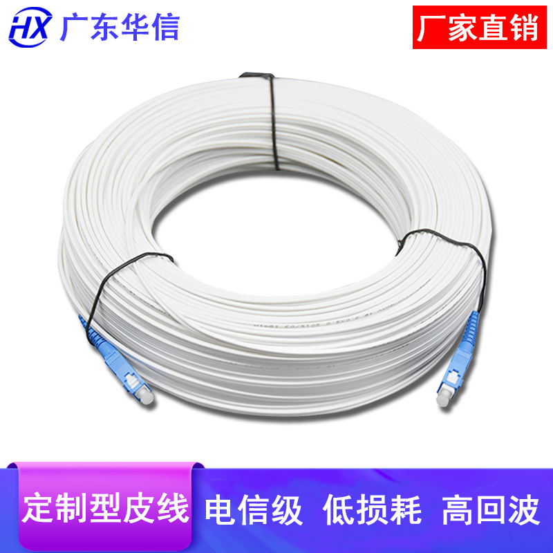 FTTH Prefabricated End Leather Wire Jumper Fixed Length Leather Wire Finished Leather Fiber Home Broadband Wire Contact Customer Service Before Pat